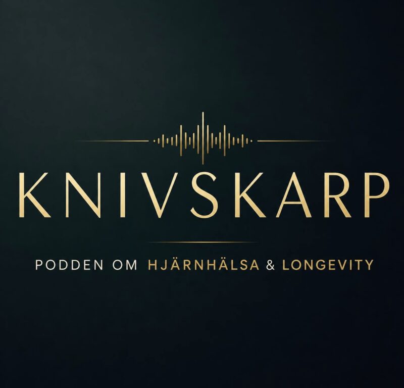 Omslag till podden Knivskarp – podden om hjärnhälsa och longevity